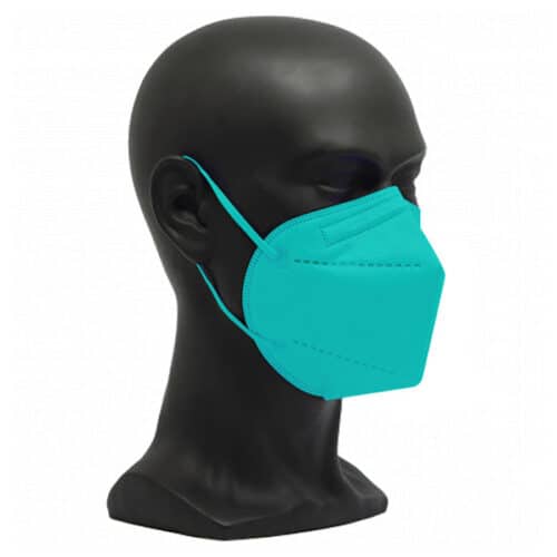 CE zertifizierte Atemschutzmaske FFP2 türkis